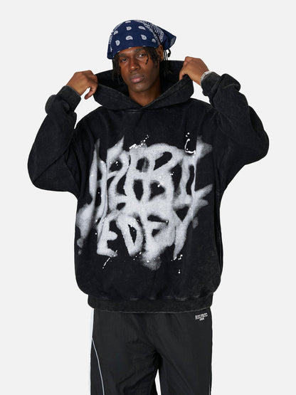 Aelfric Eden Abstract Graphic Hoodie