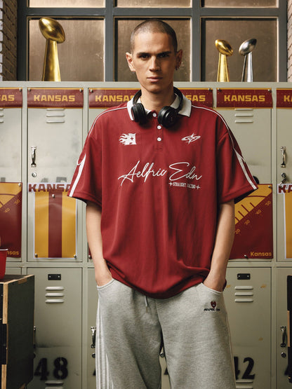 Aelfric Eden Sporty Polo Soccer Jersey