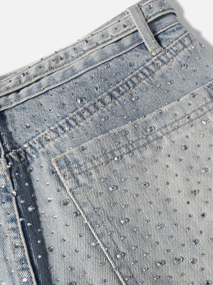 Aelfric Eden Rhinestone Baggy Jeans