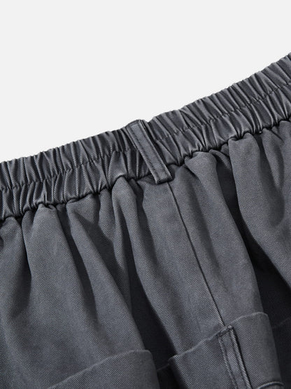 Aelfric Eden Pleated Pocket Baggy Barrel Pants