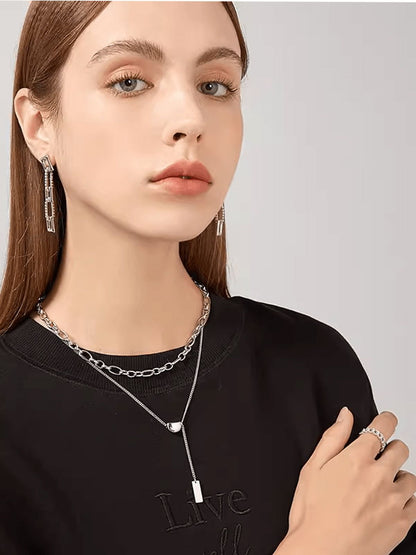 Aelfric Eden Hip Hop Layerd Necklace