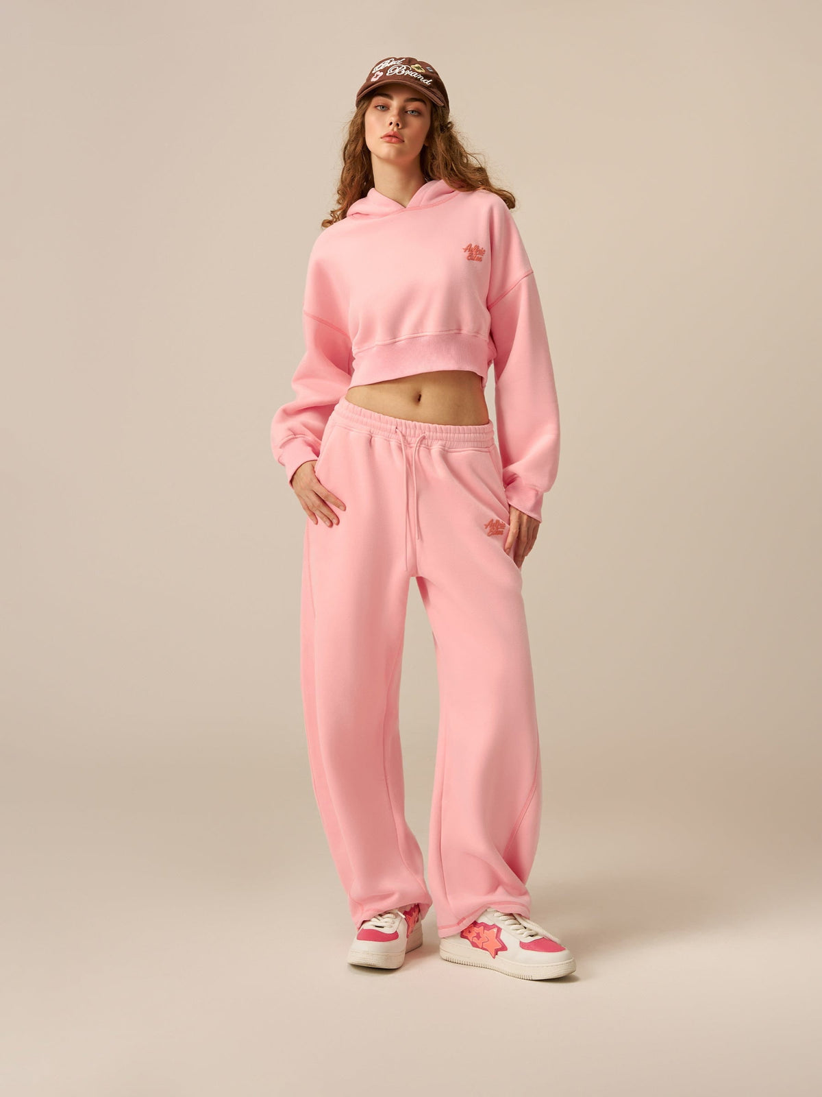 Soufflé Cropped Hoodie Sets