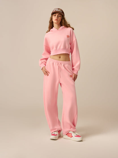 Soufflé Cropped Hoodie Sets