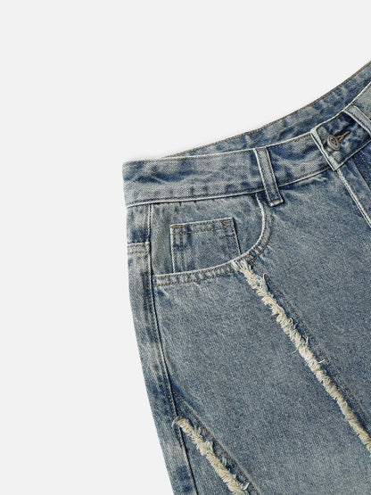 Aelfric Eden Baggy Fringe Jeans