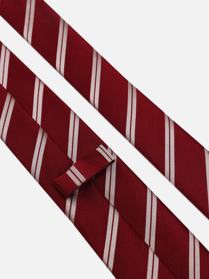 Angora Red Stripe Necktie