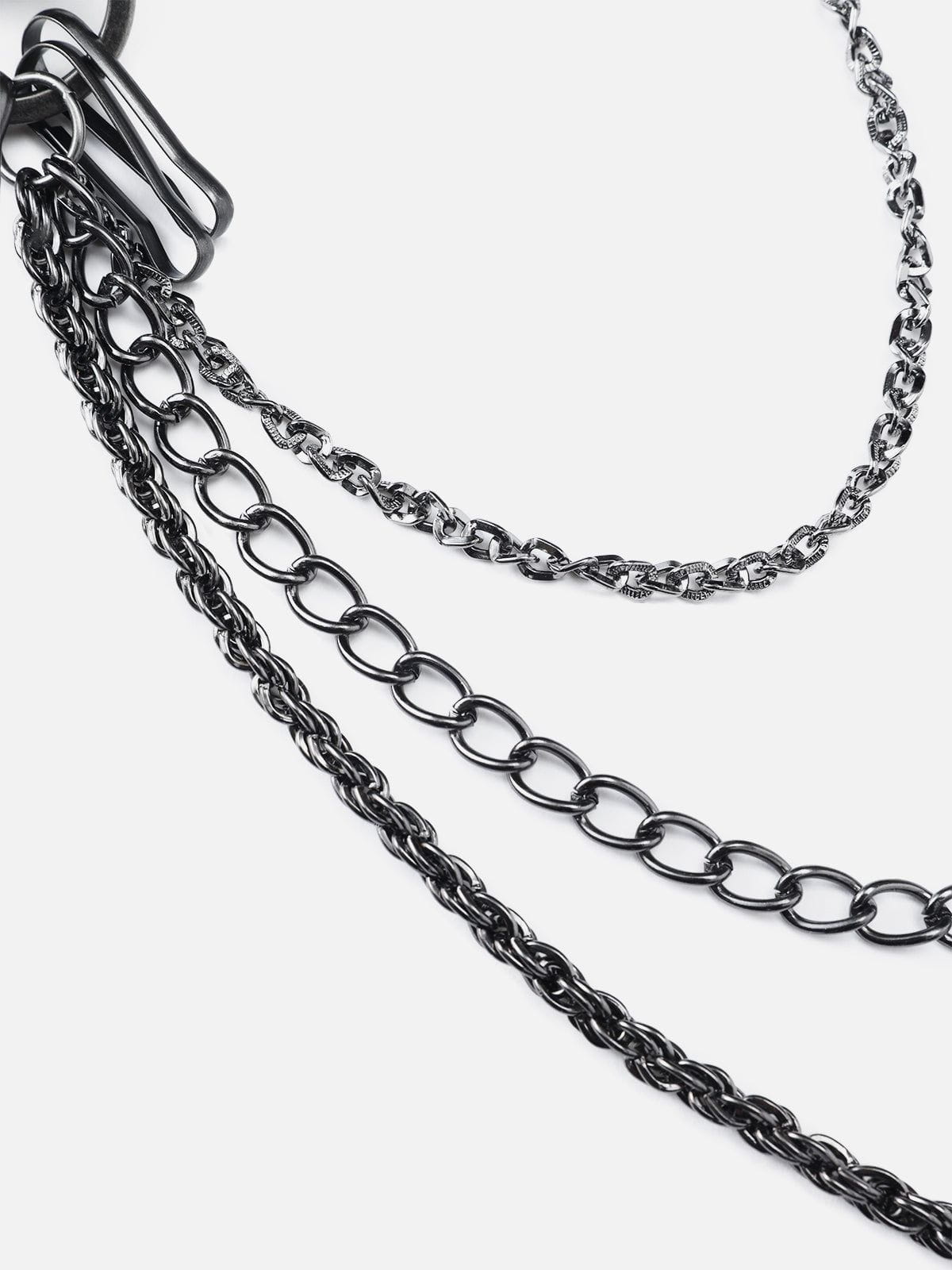 Vintage Layered Belt Metal Chain
