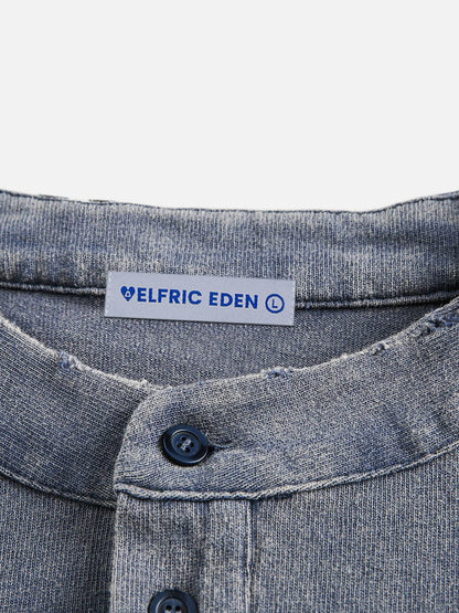 Aelfric Eden Plaid Layered Long Sleeve Tee