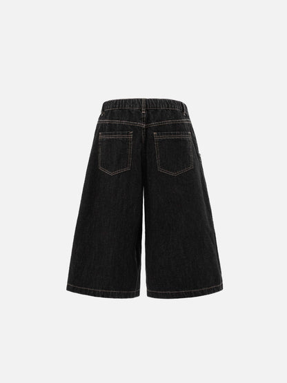 Aelfric Eden Detachable Kerchief Baggy Longline Jorts