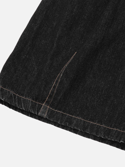 Aelfric Eden Detachable Kerchief Baggy Longline Jorts