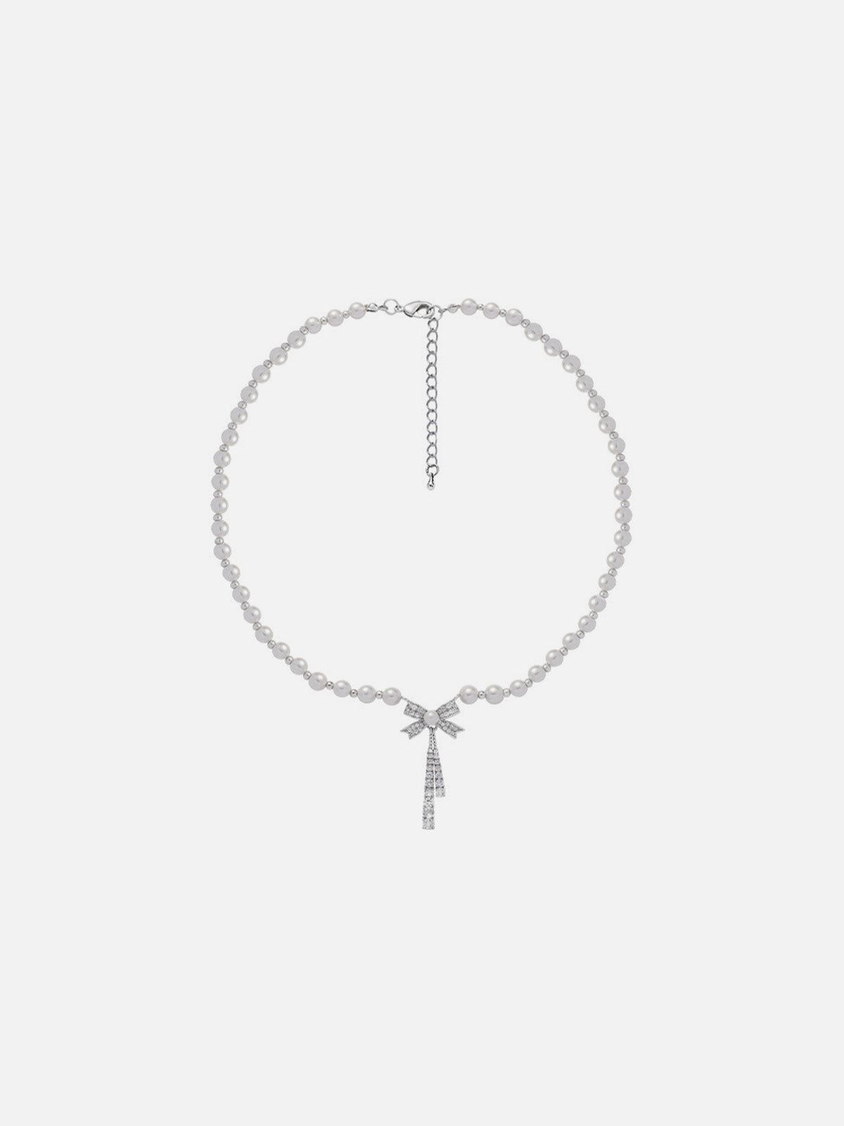 Aelfric Eden Bow Pearl Necklace