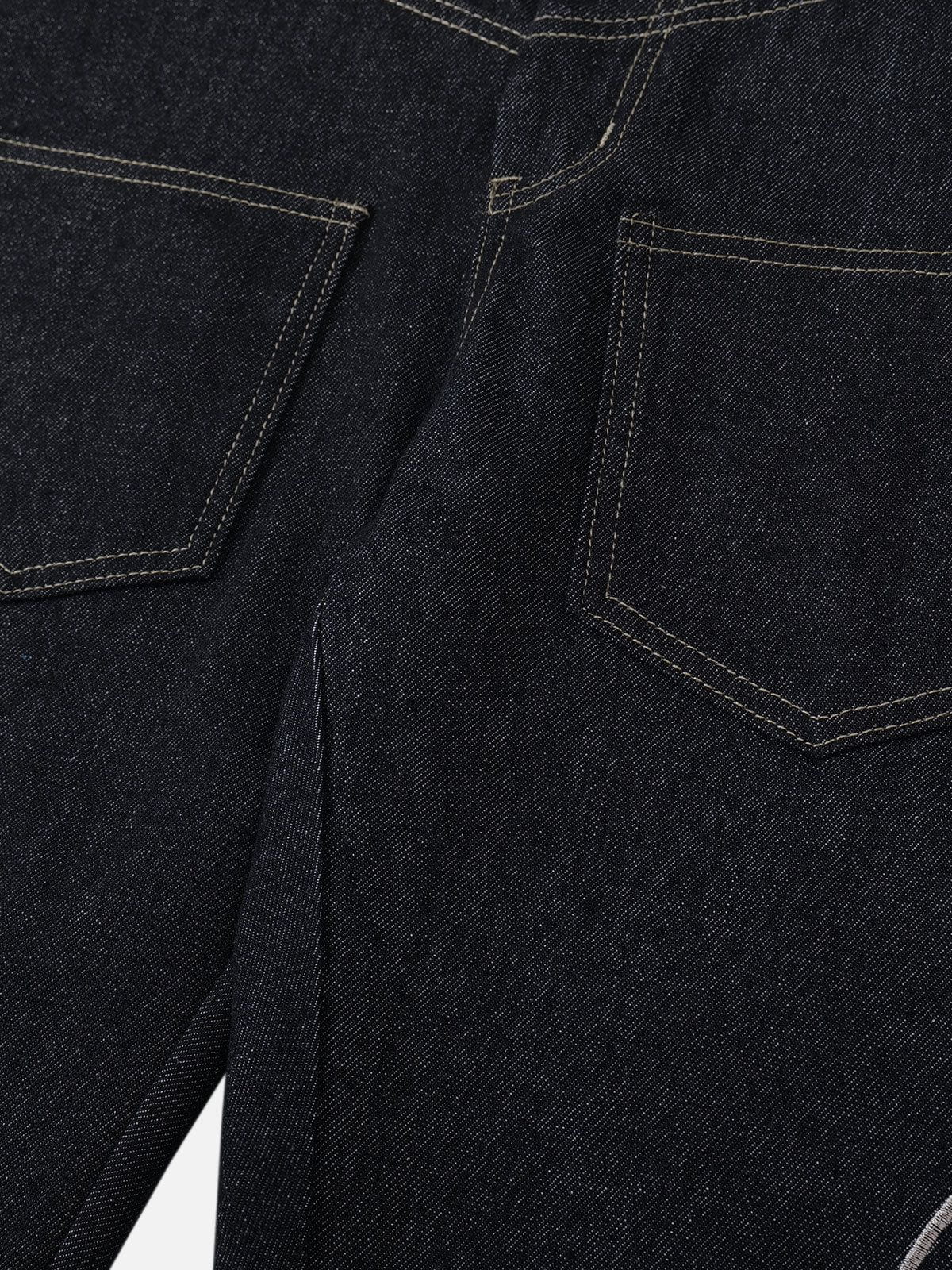 Aelfric Eden Baggy Barrel Embroidery Jeans