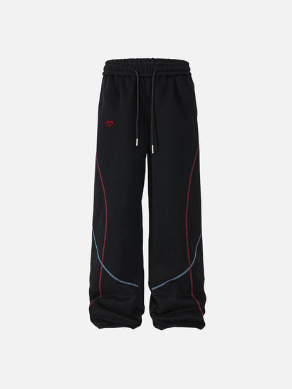 Aelfric Eden Color Blocking Stitch Baggy Sweatpants