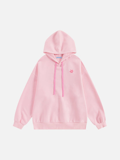 Aelfric Eden Strawberry Floral Pullover Hoodie
