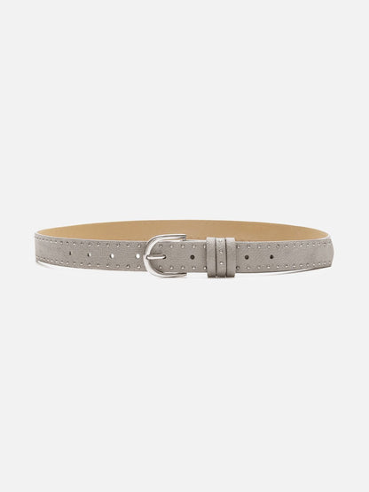 Rivet Suede Belt