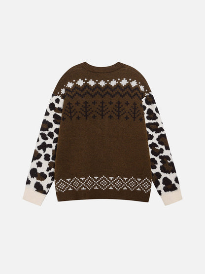 Aelfric Eden Leopard Cat Cardigan