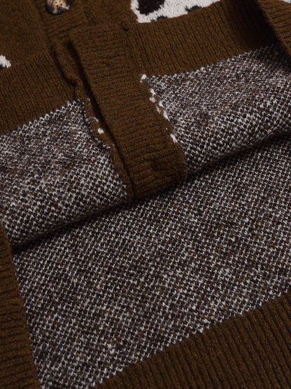 Aelfric Eden Leopard Cat Cardigan