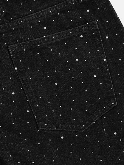 Aelfric Eden Rhinestone Star Baggy Jeans