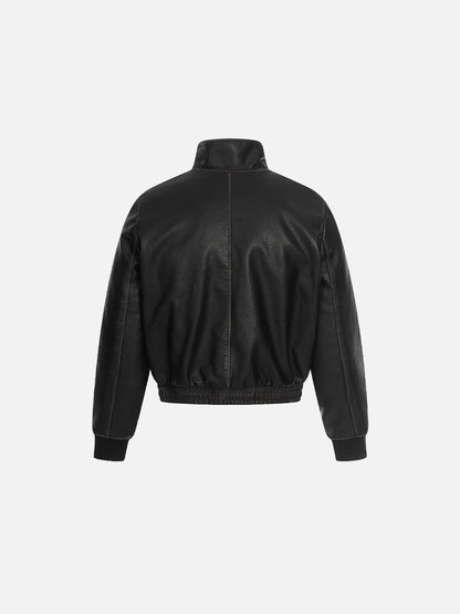 Aelfric Eden Studded Faux Leather Jacket
