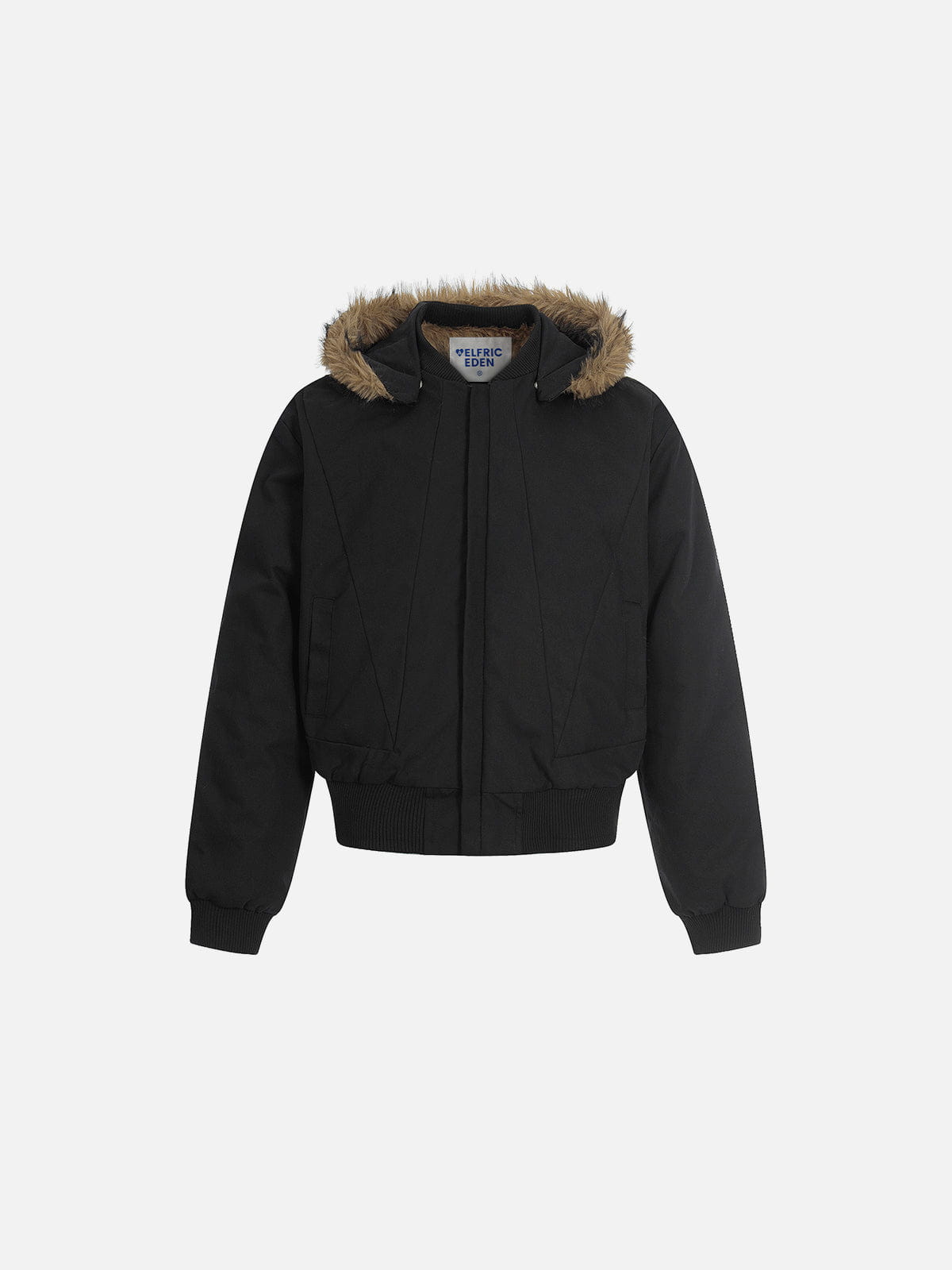 Aelfric Eden Fur Hooded Zip Up Coat