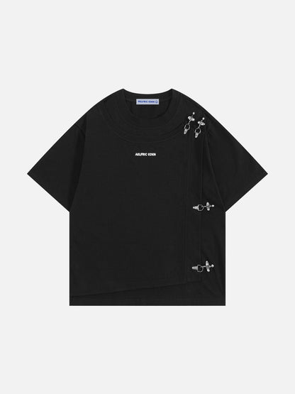 Aelfric Eden Boxy Metal Button Tee