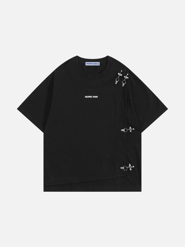 Aelfric Eden Boxy Metal Button Tee