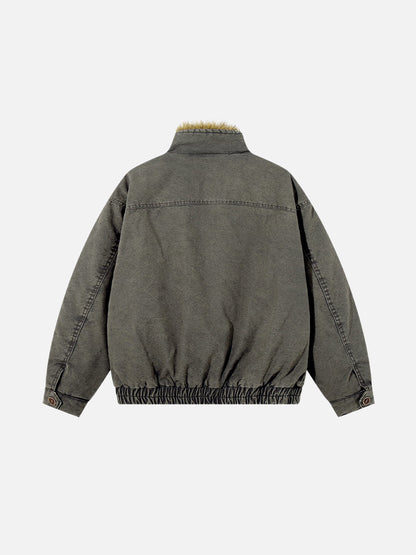 Aelfric Eden Washed Faux Fur Coat