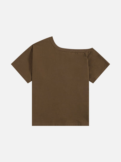 Aelfric Eden Dachshund Off-the-Shoulder Tee