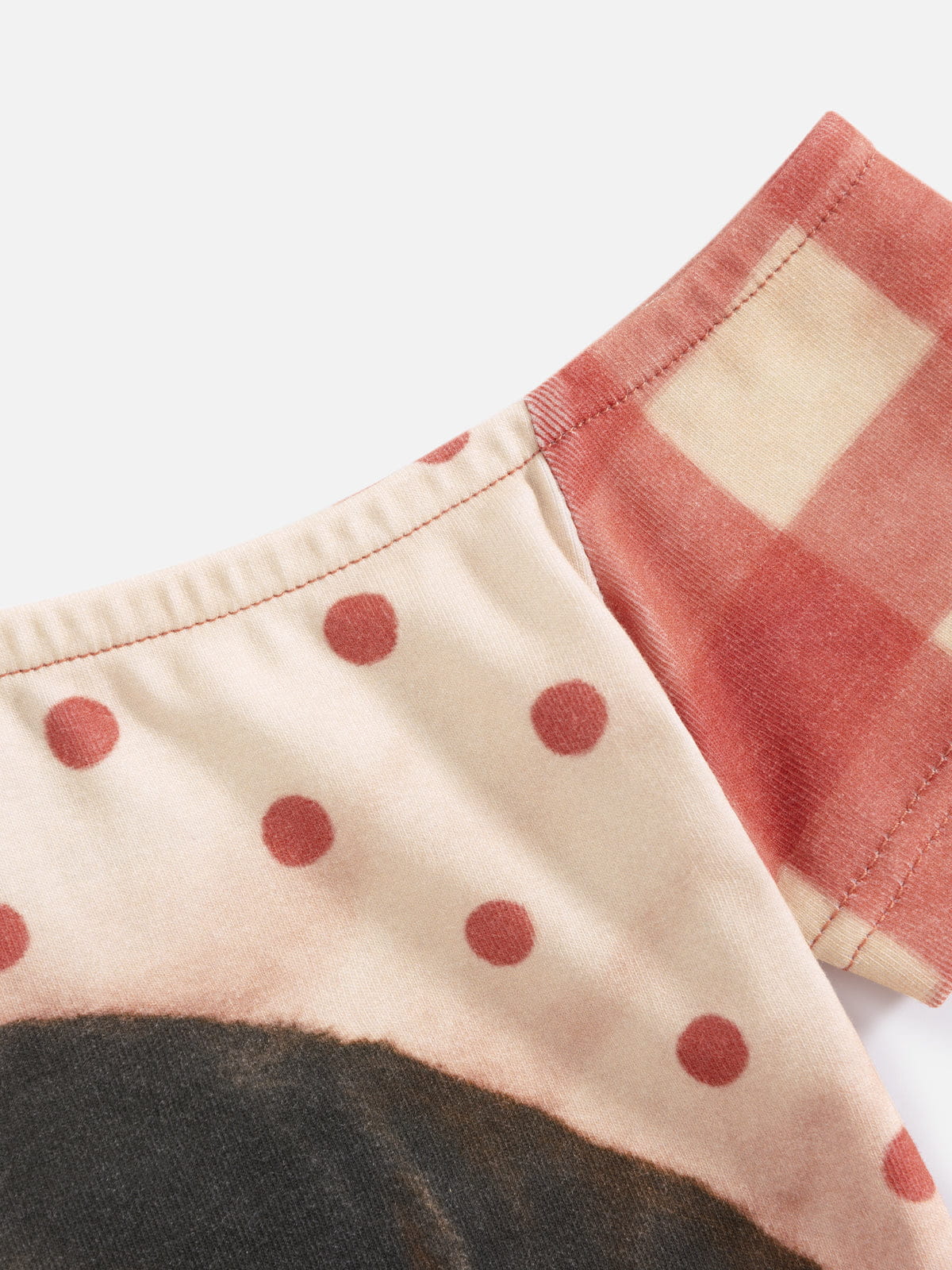 Aelfric Eden Polka Dot Dachshund Off-the-Shoulder Tee