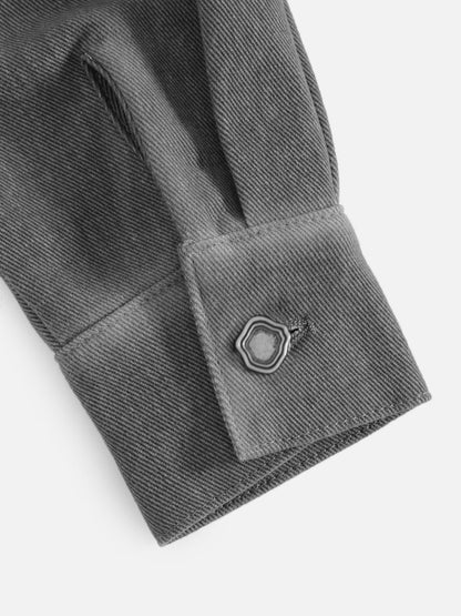 Aelfric Eden Cropped Washed Long Sleeve Shirt