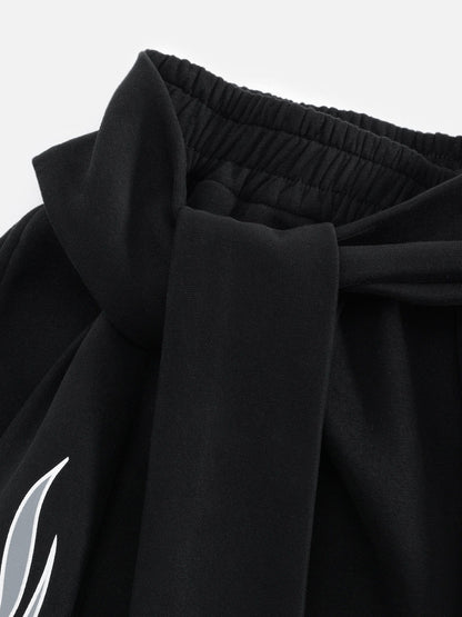 Aelfric Eden Flame Graphic Baggy Sweatpants