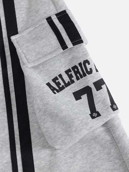 Aelfric Eden Stripe Panel Baggy Barrel Sweatpants