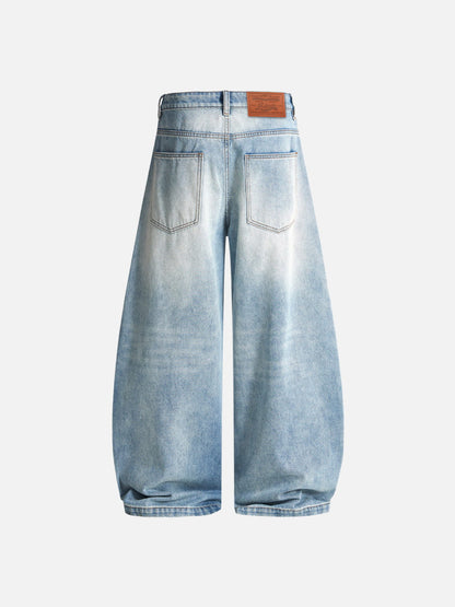 Aelfric Eden Seam Panel Baggy Barrel Jeans