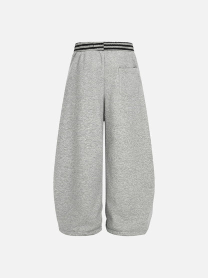Aelfric Eden Stripe Layered Baggy Barrel Sweatpants