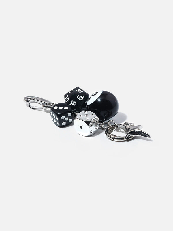 Dice Charm Keychain