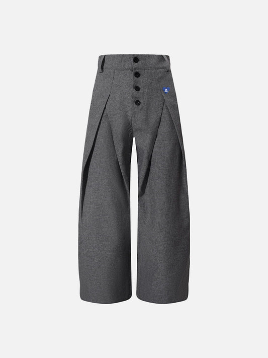 Aelfric Eden Pleated Baggy Barrel Pants