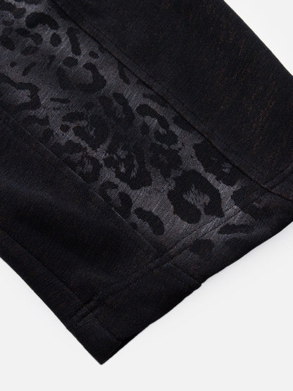 Aelfric Eden Leopard Panel Baggy Sweatpants