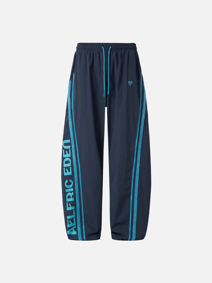 Aelfric Eden Team Striped Baggy Barrel Track Pants