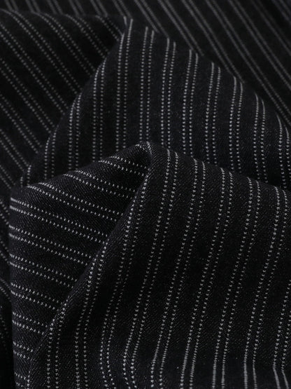 Aelfric Eden Pinstripe Baggy Barrel Jeans