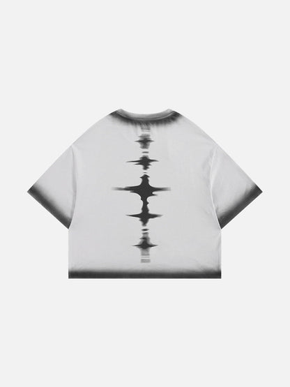 Aelfric Eden Boxy Spray Fade Star Tee