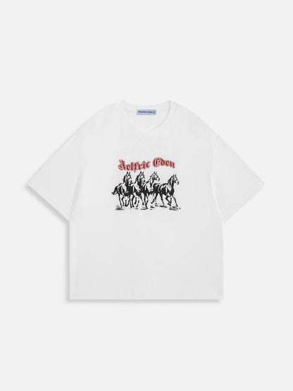 Aelfric Eden Boxy Horse Graphic Tee