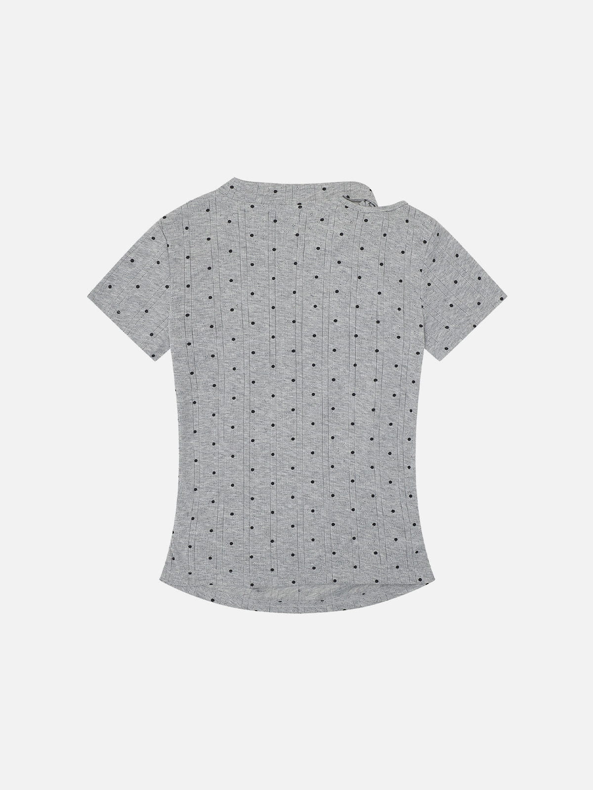 Aelfric Eden Polka Dot Asymmetric Tie Tee