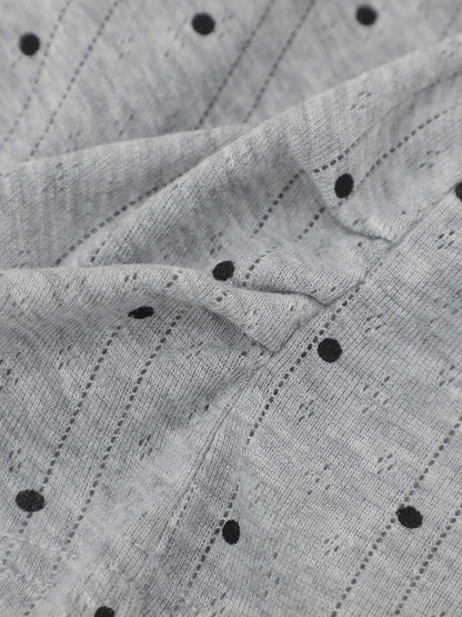 Aelfric Eden Polka Dot Asymmetric Tie Tee