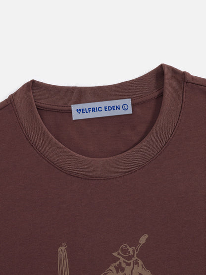 Aelfric Eden Boxy Cowboy Graphic Tee