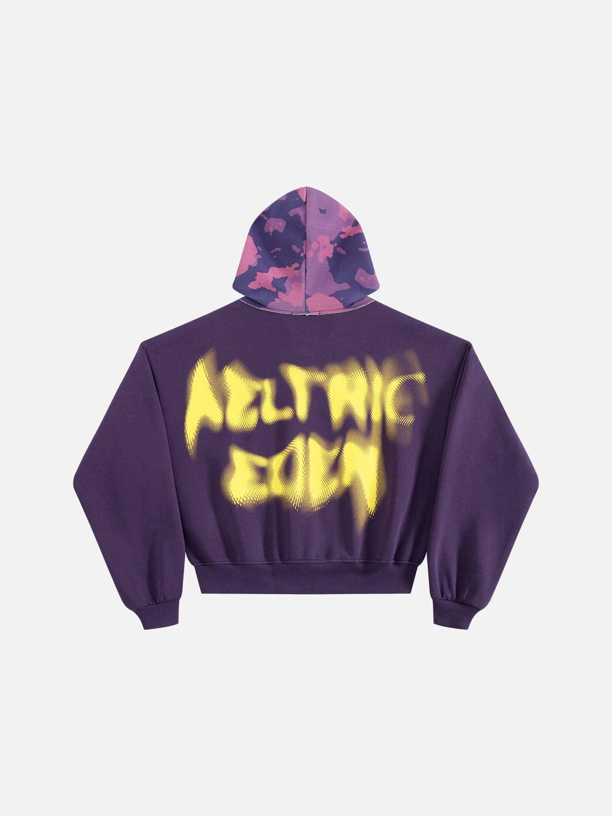 Aelfric Eden Boxy CAMO Hood Zip Up Hoodie