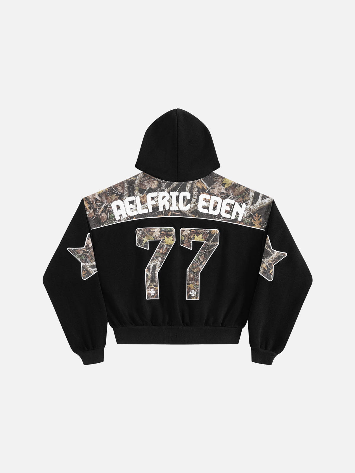 Aelfric Eden Boxy CAMO Panel Pullover Hoodie