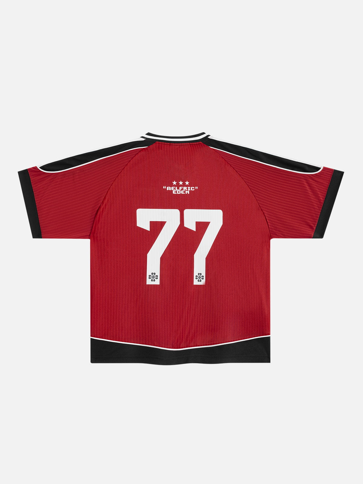 Aelfric Eden Boxy V-Neck Panel Jersey Tee