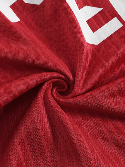 Aelfric Eden Boxy V-Neck Panel Jersey Tee