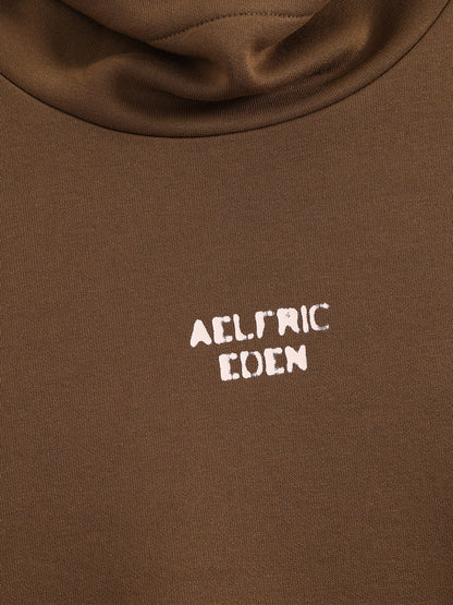 Aelfric Eden Boxy CAMO Panel Pullover Hoodie