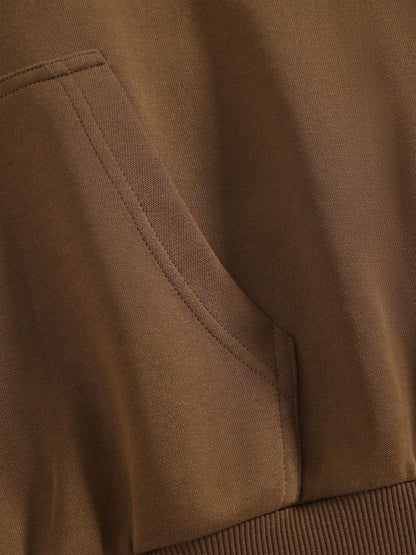 Aelfric Eden Boxy CAMO Panel Pullover Hoodie
