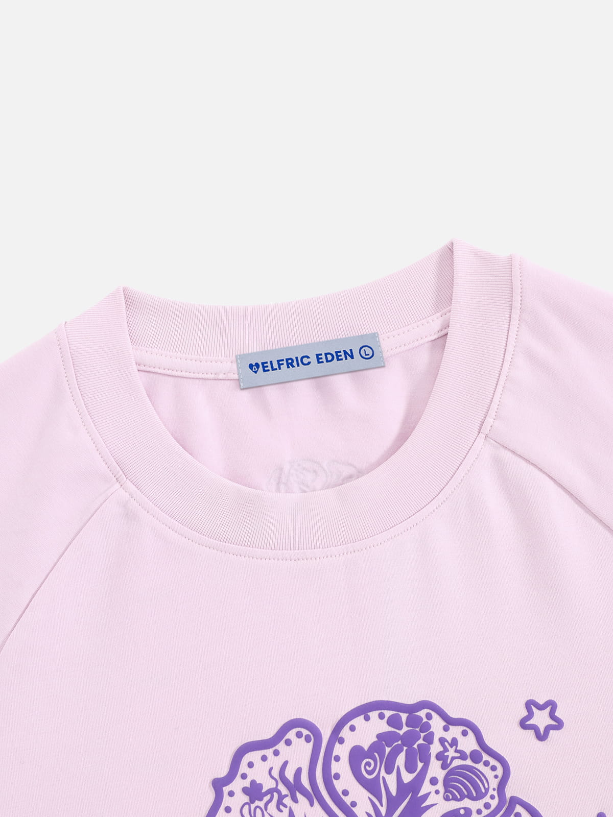 Aelfric Eden Cropped Floral Motif Tee